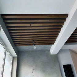 Рейка Лиственница, сечение 40х40х3000 мм