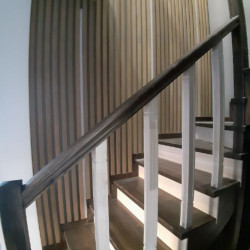 Рейки из мдф в пленке