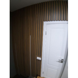 Шпонированный мдф рейки