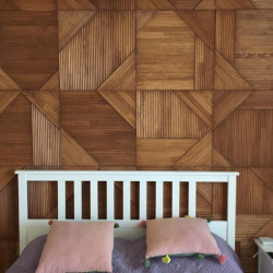 Декор на стену из дерева