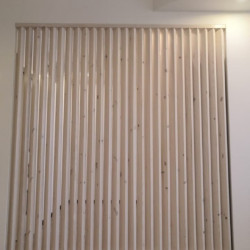 Декоративная перегородка из реек