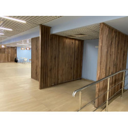 Шпонированный мдф рейки