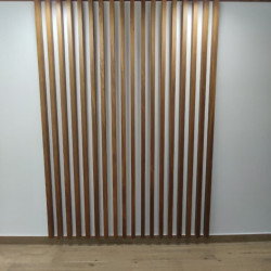 Межкомнатная перегородка из реек