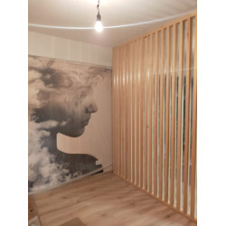 Декоративные рейки для стен из дерева