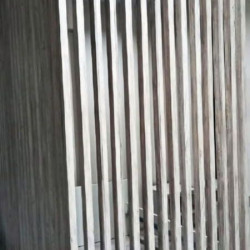 Рейка МДФ в ПВХ с пазом и закладной, сечение 30х40 мм