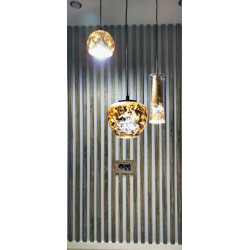 Рейка МДФ в ПВХ с пазом и закладной , сечение  60х80х2800 мм